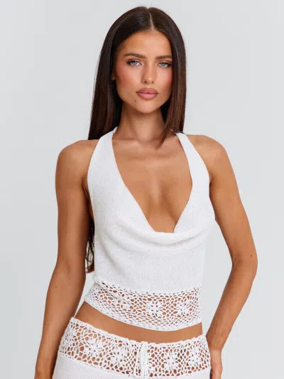 Outcast Harriett Top White