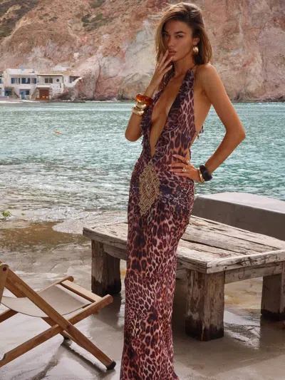 Outcast Honora Maxi Dress Midnight Haze
