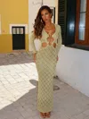 Outcast Isotta Maxi Dress Gold