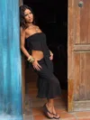 Outcast Itzeli Top Black In Black