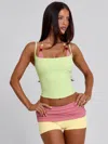 Outcast Jacqueline Top Lime In Green