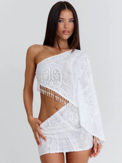 Outcast Jannelle Mini Dress White