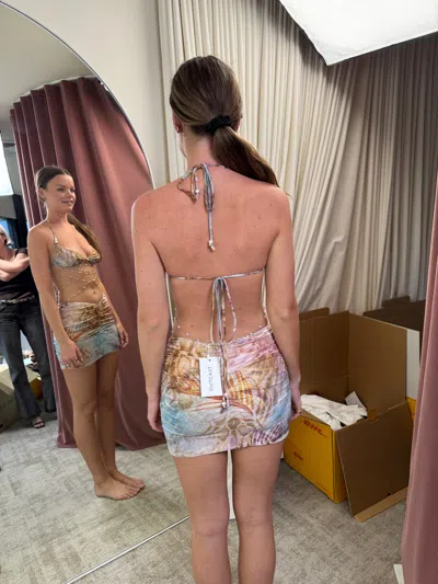 Outcast Kella Mini Dress Lagrono Ocean
