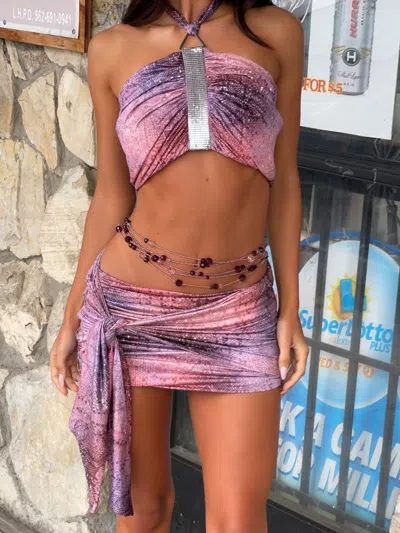 Outcast Loiu Top Mauve Serina