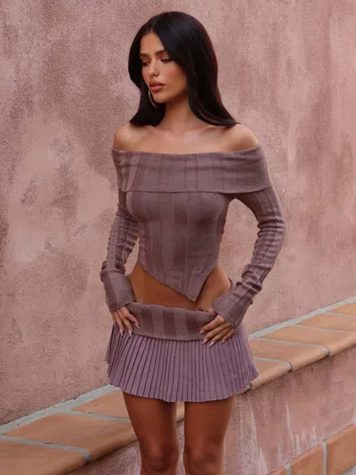 Outcast Luci Top Taupe