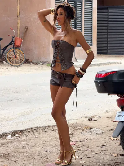 Outcast Lunexa Top Brown