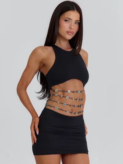 Outcast Meghan Mini Dress Black