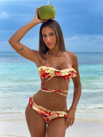 Outcast Meryl Bikini Top Kelly In Multi