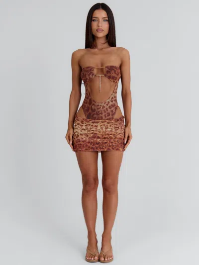 Outcast Monikka Mini Skirt Zing