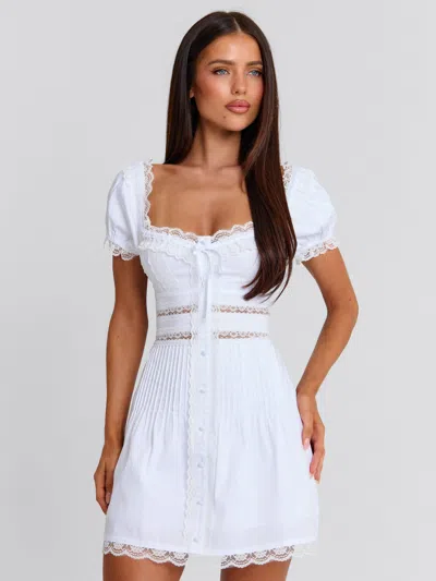 Outcast Nadiene Mini Dress White