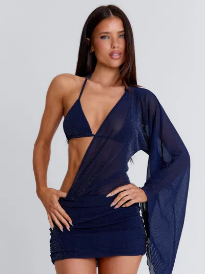 Outcast Nayeli Two-piece Mini Dress Navy
