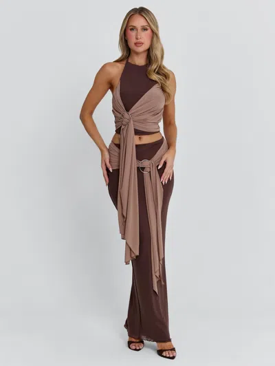Outcast Nerina Top Chocolate