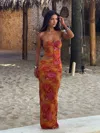 Outcast Niki Maxi Dress Golden Crystal