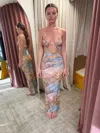 Outcast Nikila Maxi Dress Lagrono Ocean