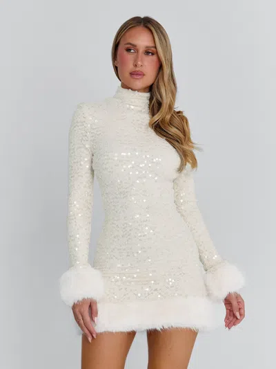 Outcast Omeya Mini Dress White