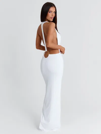 Outcast Orgian Maxi Dress White