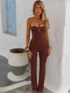 Outcast Ottavia Jumpsuit Chocolate