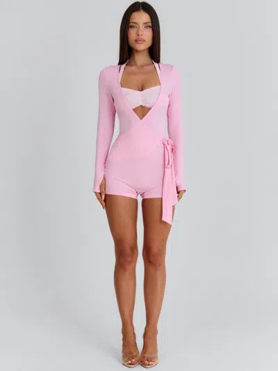 Outcast Penelope Playsuit Pink