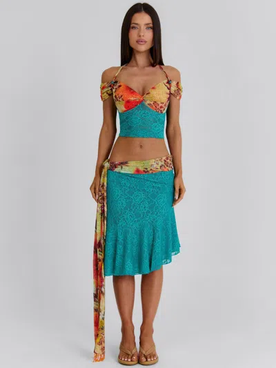 Outcast Pippin Midi Skirt Tigerlily