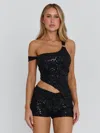 Outcast Roc Top Black In Black