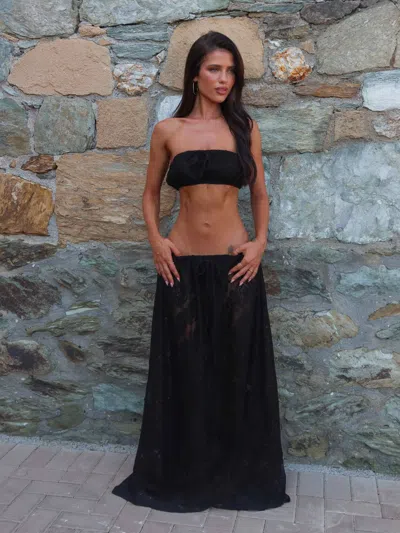 Outcast Soren Maxi Skirt Black