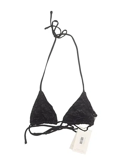 Pre-owned Outcast Swimsuit Top Black Swimwear