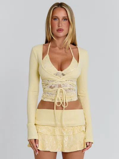 Outcast Trixi Top Yellow