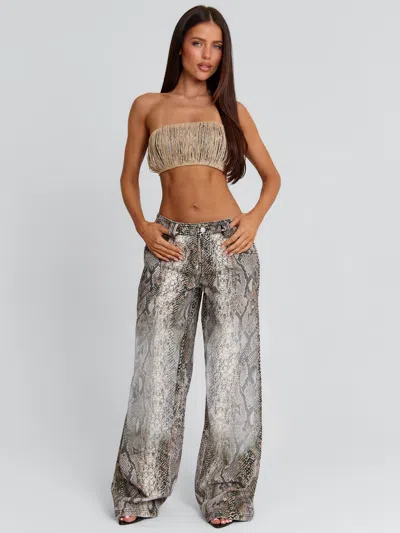 Outcast Zeriah Pants Snake Print