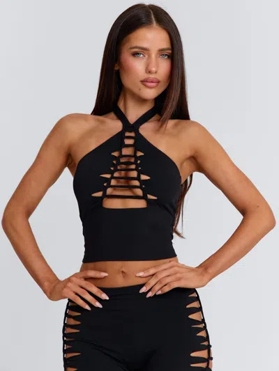 Outcast Zhera Top Black