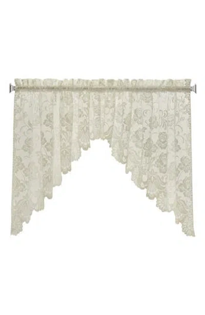 Outdoor Decor By Commonwealth Floral Lace Valance Swag