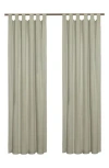 Outdoor Decor By Commonwealth Indoor Cotton Panel Curtain In Green