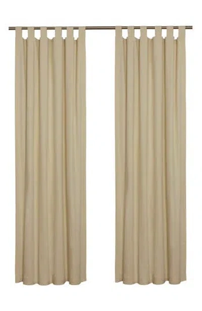 Outdoor Decor By Commonwealth Indoor Cotton Panel Curtain In Brown