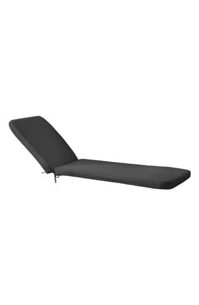 Outdoor Decor By Commonwealth Outdoor Lounge Seat Cushion In Black