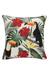 Outdoor Decor By Commonwealth Outdoor Throw Pillow In Green Multi