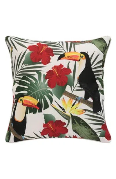 Outdoor Decor By Commonwealth Outdoor Throw Pillow In Green Multi