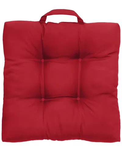 OUTDOOR DECOR BY COMMONWEALTH OUTDOOR DECOR BY COMMONWEALTH RUBY RED OUTDOOR SOLID ADIRONDACK CUSHION