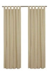 Outdoor Decor By Commonwealth Set Of 2 Cotton Curtain Panels