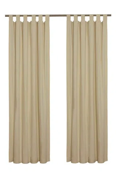 Outdoor Decor By Commonwealth Set Of 2 Cotton Curtain Panels