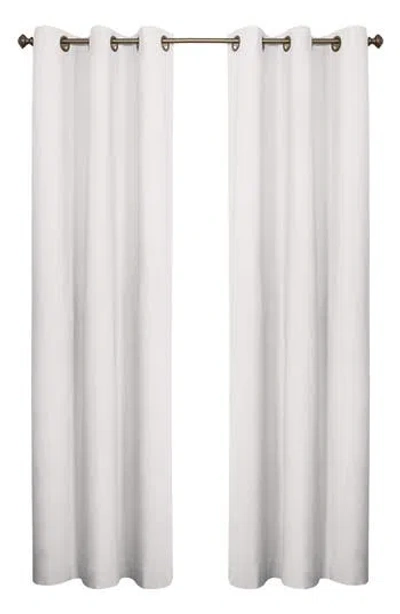 Outdoor Decor By Commonwealth Set Of 2 Cotton Curtain Panels