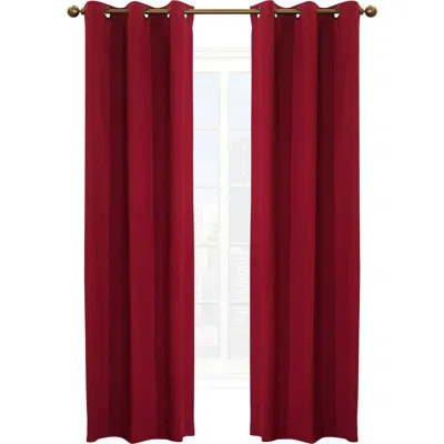 Outdoor Decor By Commonwealth Set Of 2 Cotton Curtain Panels