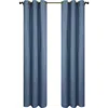 Outdoor Decor By Commonwealth Set Of 2 Cotton Curtain Panels In Blue