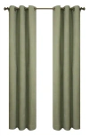 Outdoor Decor By Commonwealth Set Of 2 Cotton Curtain Panels In Green