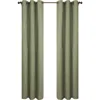 Outdoor Decor By Commonwealth Set Of 2 Cotton Curtain Panels In Green