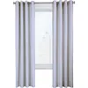 Outdoor Decor By Commonwealth Set Of 2 Noise Reducing Indoor Curtain Panels In White