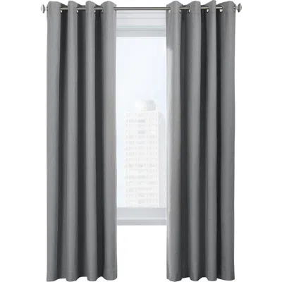 Outdoor Decor By Commonwealth Set Of 2 Noise Reducing Indoor Curtain Panels