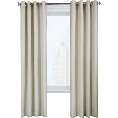 Outdoor Decor By Commonwealth Set Of 2 Noise Reducing Indoor Curtain Panels In Brown