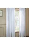 Outdoor Decor By Commonwealth Single Curtain Panel In White