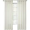 Outdoor Decor By Commonwealth Single Indoor Curtain Panel In White