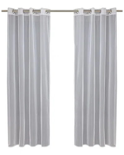 Outdoor Decor No Se'em Outdoor Grommet Curtain Panel Window Dressing