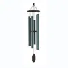 OUTDOOR LEISURE PRODUCTS WIND CHIME MADE WITH POWDER COATED ALUMINUM TUBES IN JADE